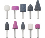 Универсальные профильные шлифовальные насадки, 6 мм, 10 шт, Thorvik GSK10