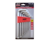 Набор ключей торцевых шестигранных шаровых 10 шт (1,5-12мм) AVS HKS-10B (A40168S)