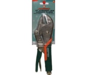 Зажим ручной с фиксацией и прорезиненными рукоятками, плоский захват, 250 мм, 0-60 мм, Jonnesway P30M10C (48310)