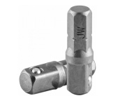 Переходник для механизированного инструмента 1/4 HDRх1/4 DR, 25мм, Jonnesway D125ADP14 (46343)