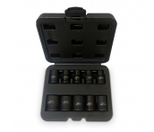 Набор головок торцевых ударных 1/2"DR (10 - 22 мм) 10 предметов, AVS NG12-10I