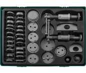 Набор для возврата поршней дисковых тормозов (42 предмета в ложементе) Jonnesway AN100002SP