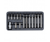 Набор вставок TORX с отверстием (T20-T50) AVS KB15TH, 15 предметов