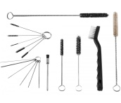Комплект щеток для чистки Краскопульта, 17 предметов, Jonnesway AS-0049