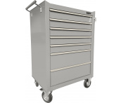 Тележка инструментальная 7-ми полочная Ombra OTT47G-R (серая)