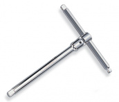 Т-образный трехсторонний удлинитель 1/2, 3/8, 1/4 DR, 250-200 мм, Jonnesway S43H210