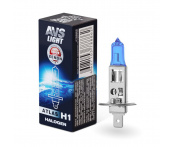 Лампа галогенная AVS ATLAS BOX /5000К/ H1.12V.55W (1 шт.)
