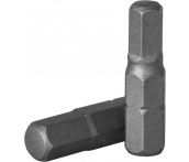 Вставка-бита 1/4 DR, шестигранная, H6, 25 мм, Ombra 514260
