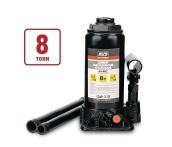 Домкрат гидравлический бутылочный 8 тонн, 200-405 мм, AVS HJ-B8T