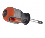 Отвертка крестовая Round Grip, PH2x38 мм, Ombra 751238