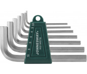 Набор угловых шестигранников 2,5-10 мм, 7 шт, Jonnesway H01M07S