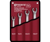 Набор ключей гаечных разрезных серии ARC, 8-17 мм, Thorvik W4S4TB (52625) 4 предмета, в сумке