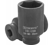 Головка торцевая ударная глубокая 1/2"DR, 36 мм, Thorvik IS11236 (53461)