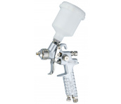 Краскопульт, верхний бачок нейлон 0,25 л, дюза 0,8 мм, Jonnesway JA-6112
