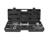 Набор съемников подшипников и ступиц с обратным молотком, 18 предметов, Thorvik SHPS18 (53860) в кейсе