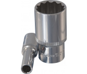 Головка торцевая глубокая 12-гранная 1/2 DR, 30 мм, Ombra 112230