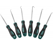 Набор крючков для демонтажа уплотнительных колец, 6 предметов, Jonnesway AI030027