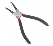 Щипцы для стопорных колец "загнутый сжим" 180 мм, AVS CP180-CC (A40196S)