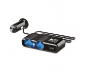 Разветвитель прикуривателя AVS CS232U (12/24 на 2 выхода+ USB)