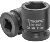 Головка торцевая ударная 1/2"DR, 21 мм, Thorvik IS01221 (53417)