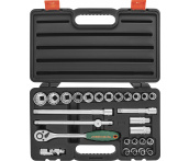 Набор головок Super Tech 1/2 DR, 27 предметов, Jonnesway S68H4127S