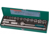 Набор головок 1/2 DR, 11-32 мм, 18 предметов, Jonnesway S04H419S