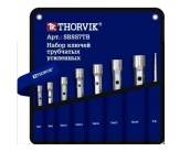 Набор ключей трубчатых усиленных в сумке, 6-19 мм, 7 предметов, Thorvik SBSS7TB (53794)