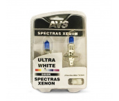 Газонаполненные лампы AVS SPECTRAS Xenon 5000K H1 12V 75W (к-т 2+2 (T-10) A07246S