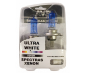 Газонаполненные лампы AVS SPECTRAS Xenon 5000K H4 12V 65/75W (к-т 2+2 (T-10)