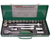 Набор головок 1/2 DR, 10-32 мм, 25 предметов, Jonnesway S04H4125S