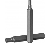 Вставка-бита 10 мм DR, шестигранная, H7, 75 мм, Ombra 571207