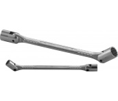 Ключ карданный с шарнирными торцевыми головками, 14x17 мм, Jonnesway W43A1417