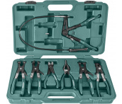 Набор щипцов для демонтажа пружинных хомутов патрубков, 7 предметов, Jonnesway AR060024