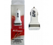 Зарядное устройство USB (2 порта) AVS UC-323 (3,6А)