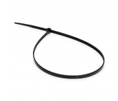 Хомут-стяжка нейлоновая 4,8х300мм, черный (25 шт) AVS NT4830-25B