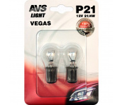 Лампочка AVS Vegas в блистере 12V. 21W (BAU15S) 2 шт.