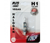 Лампа галогеновая AVS Vegas в блистере H1.12V.55W (1 шт.)