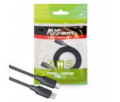 Кабель Type C - Lighting (1м) AVS TC-LI01 (A40614S)