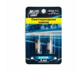 T11 SV036 /белый/ (SV8,5) 4SMD 2835, 31 мм, блистер 2 шт