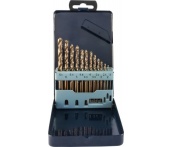 Набор спиральных сверл по металлу HSS Co, d1.5-6.5 мм, 13 предметов, Thorvik TDBS13K5 (52897) в металлическом кейсе