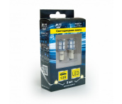 T15 S022A /жёлтый/ (BAY15S) 13SMD 5050 12V, 1 contact, 2 шт.