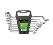 Набор ключей гаечных накидных изогнутых (6-22 мм) (8 предметов) JT KJ2N8P (A85767S) на держателе