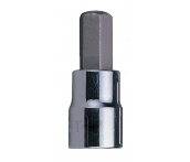 Головка торцевая 1/4 DR, с шестигранной вставкой Hex 6 мм, L-37 мм, Jonnesway S50H2106