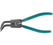 Щипцы для стопорных колец с удлиненными губками 216 мм, разжим загнутый, Jonnesway P9508D