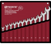 Набор ключей комбинированных серии ARC в сумке, 6-22 мм, 12 предметов EURO, Thorvik W3S12ETB (52604)