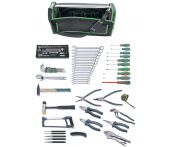 Набор инструментов универсальный, 78 предметов в сумке Tetoron, Jonnesway C-HA78S