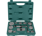 Инструмент для возврата поршней тормозных цилиндров дисковых тормозов 13 предметов, Jonnesway AN010001B