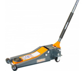 Домкрат подкатной 3 т., с уменьшенной высотой подхвата, 75-505 мм, Ombra OHT233S (59074)