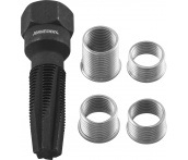 Метчик свечной, 14 мм, 3/8-13/16 (5 предметов) Jonnesway AI060001