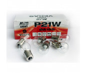 Лампочка AVS Vegas 12V. P21W (BA15S) BOX-10 шт.